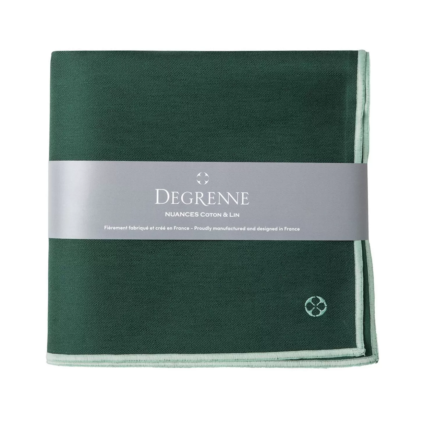 Discount Degrenne Nuances Coton & Lin Vert Emeraude